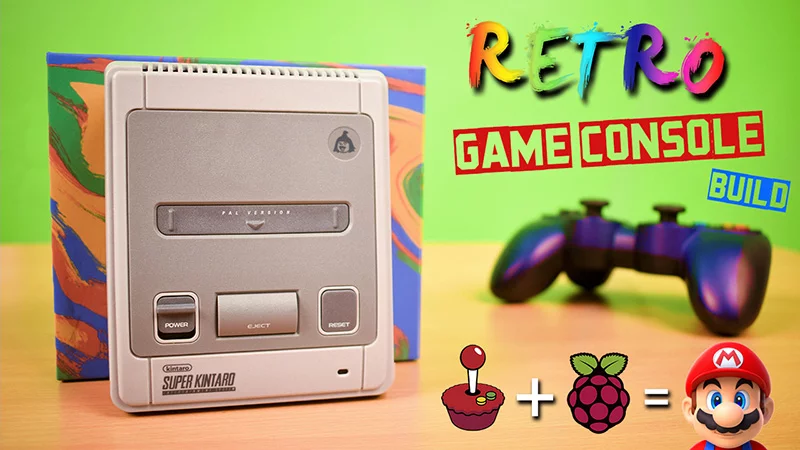 How to Make a Retro Video Game (Raspberry Pi + Retropie Build)