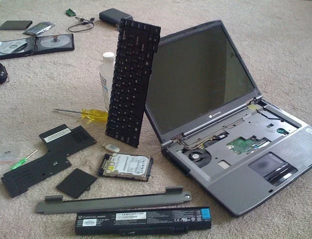 disassemble your laptop