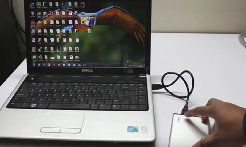 Make an external hard drive from an Old Laptop drive 12