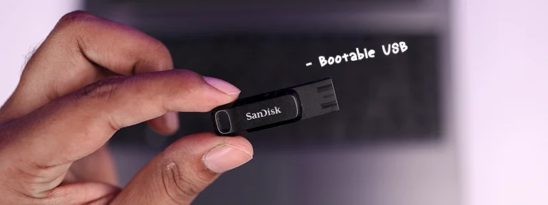 Windows bootable USB drive